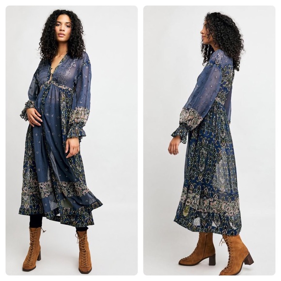 Free People Dresses & Skirts - Free People Samira maxi top NWT